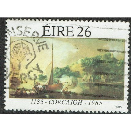 Ireland 1985 Anniversaries 26p Multicoloured SG606 GU