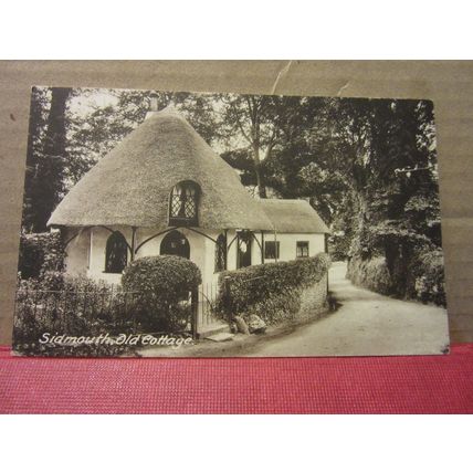 OLD COTTAGE, SIDMOUTH Devon. unused postcard by F. Frith =