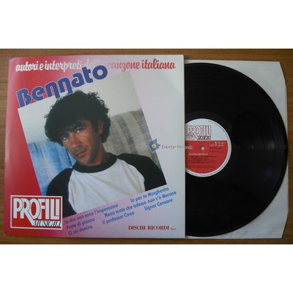 Edoardo Bennato Profili Musicali 1982 Used LP Pop Ita