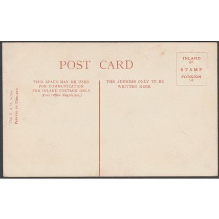 St Andrew's Church, Northborough, Northamptonshire, c.1910 - T & D Postcard