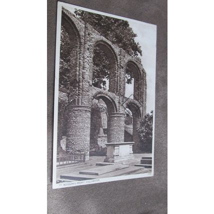 1948 fr Postcard - St Botolph's Priory, Colchester - Essex