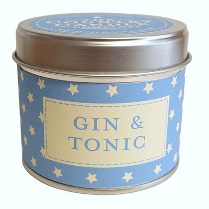 Gin and Tonic Fragrance Scented Stars Candle in a Tin The Country Candle Company