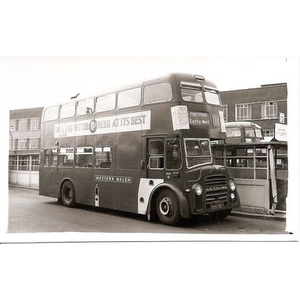 Black & White Photograph of Western Welsh Omnibus Co. Ltd. - 905 DBO