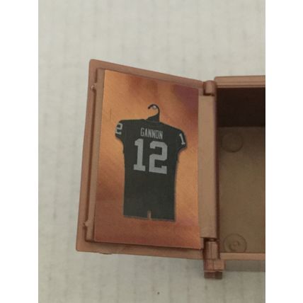 NFL Legends Oakland Raiders Rich Gannon Teenymates 1'' Figure & Locker