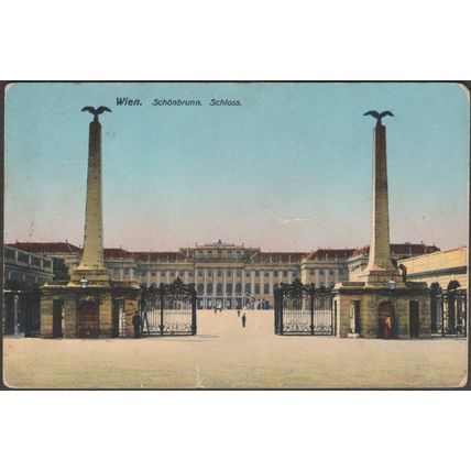 Schloss, Schönbrunn, Wien, c.1910s - AK
