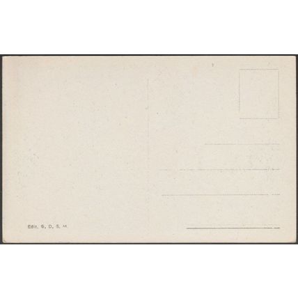 Campanile con Crologio Storico Astronomico, Messina, c.1930 - GDSM Cartolina