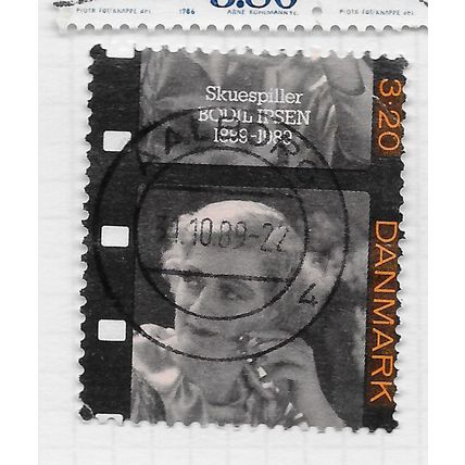DENMARK DANMARK 1989 FILM OFFICE 3.20K USED