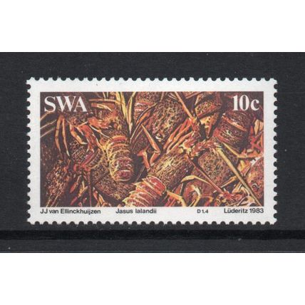 South West Africa - 1983 - 10c Lobster Industry (sg419) MNH