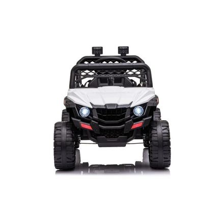 Children's 12V Electric Ride-On Car with Remote Control and Trailer – Black