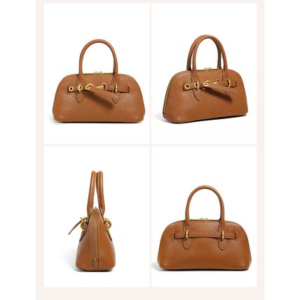 Women Genuine Leather Purses Handbags Tote Bag Shoulder Bag Brown