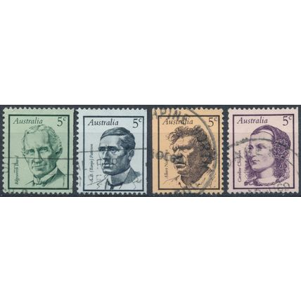 Famous Australians - Australia 1968 - FH - SG 432/5 (D)