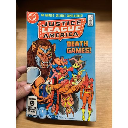 DC COMICS JUSTICE LEAGUE OF AMERICA #222 JAN 1984 (NM-) COMIC (LL)