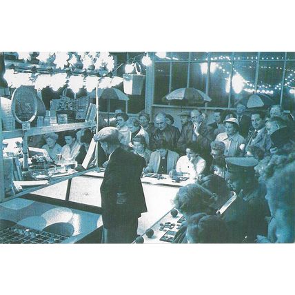 Postcard Housey Funfair Shanklin Isle of Wight 1956 Bingo House - Nostalgia