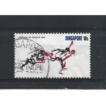 Singapore.SG139 10c Sprinters.Fine Used.Jun25