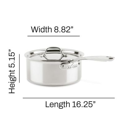 All-Clad 8701004398 Saucepan - Silver