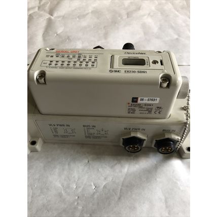 NEW SMC US2984-20,EX230-SDN1,EX230-CB2,VVQ2000 DEVICENET MANIFOLD VALVE,Se