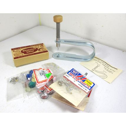 Rhinestone Setter LOT Westrim Lauri Style Dorothy Flicek + Setttings, Beadery