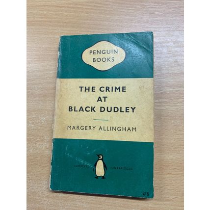 1960 MARGERY ALLINGHAM "THE CRIME AT BLACK DUDLEY" PENGUIN FICTION PB BOOK (P2)