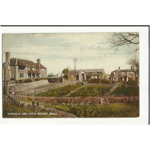 Sussex BREDE Rameslie & Little Rectory Postcard
