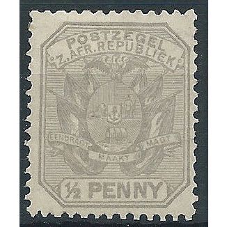 Transvaal 1895 SG205 1/2d Pearl-Grey Mounted Mint . ..