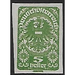 Mi 275 (**): 5 h. emerald-green Definitive Stamp: National Arms