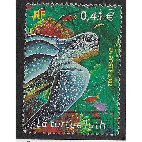 FRA 2002 41c 'TURTLE' FINE USED (EBID56-842)
