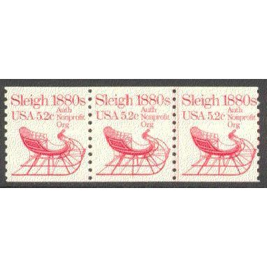 1900v 5.2c Sleigh Fine MNH Dry Gum PNC 1/3 V0598