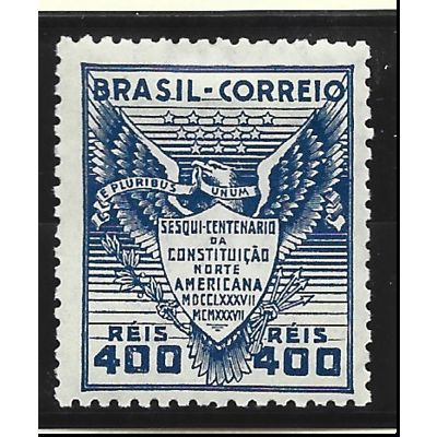 Brazil Stamp Scott #451, Mint Lightly Hinged