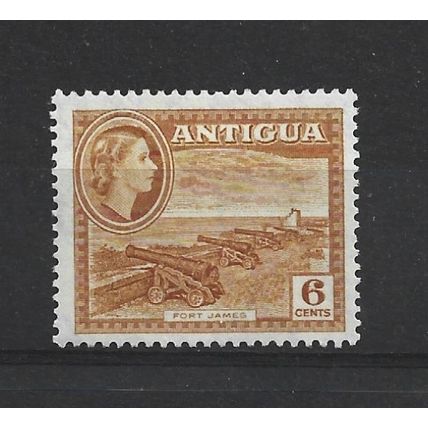 Antigua.SG126 6c Fort James.Mounted Mint.Oct23