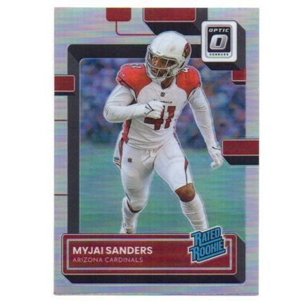 OPTIC RATED ROOKIE SILVER PRIZM MYJAI SANDERS ROOKIE REFRACTOR