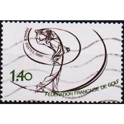 France. 1980 1f40 (Golf) S.G.2377 Used