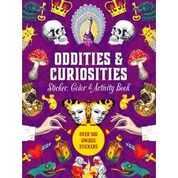 Oddities & Curiosities Sticker, Color & Activity Book