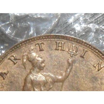 1888 Victoria farthing.