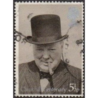 1974. Birth Cent. of Sir Winston Churchill. 5.1/2p Value. Fine Used