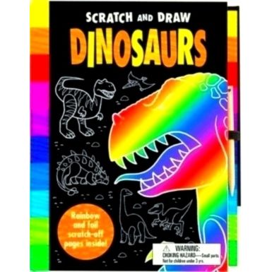 Scratch And Draw Dinosaurs - Scratch Art Activity Book by Nat Lambert