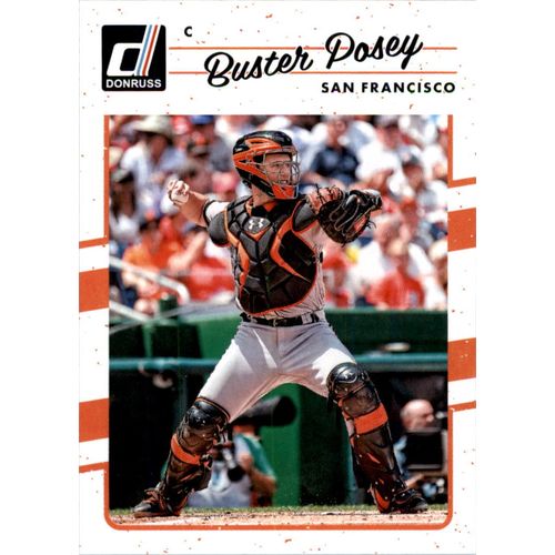 2017 Donruss Baseball Buster Posey #141