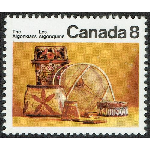 Canada 1972 Canadian Indians 8c Multicoloured SG723 MM