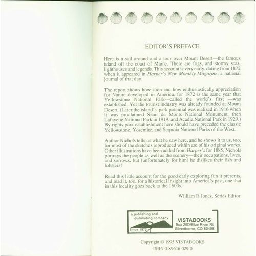 Mount Desert: 1872; Acadia National Park..1 to >29 lots of 10 copies