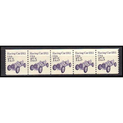 2262 17.5c Race Car Very Fine MNH Dry Gum PNC 1/5 X0933