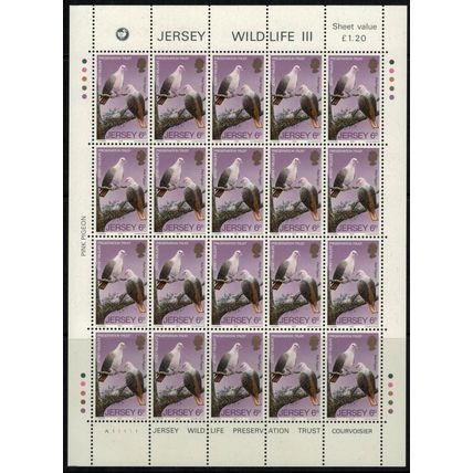ZAYIX - Great Britain Jersey 217-221 MNH sheets Wildlife Preservation 072422SL10