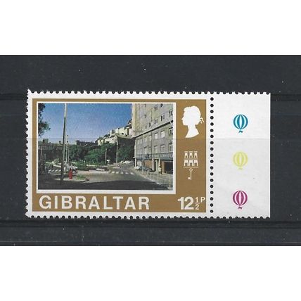 Gibraltar.SG280 12 1/2p Southport Gates.Mounted Mint.Nov23