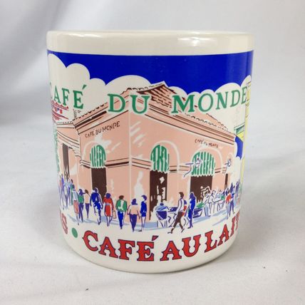 Café Du Monde 12 oz Coffee Mug Cup French Quarter Market Coffee New Orleans LA