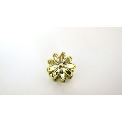 Micro mini extra tiny metalic colored daisy flower acrylic hair claw clip