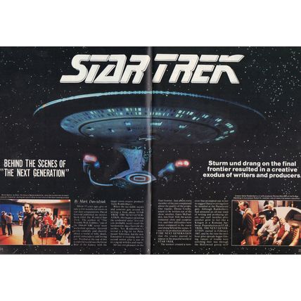 Magazine: Cinefantastique "Star Trek Next Generation" - Mar 1989