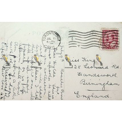 Glen Grove, Eglington, Near Toronto, Canada, Valentines Postcard, 1911s