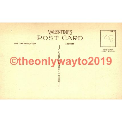 Italian Gardens, Bodnant, Conway, Wales, Valentines RP Postcard 1929