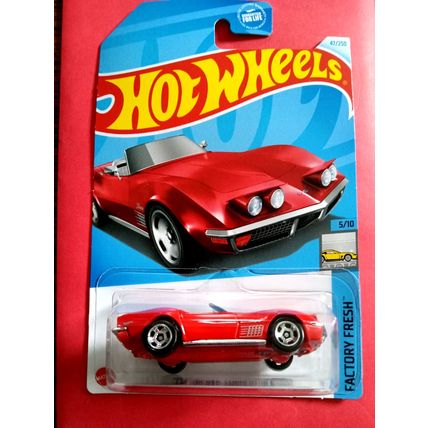 HOT WHEELS '72 Stingray Convertible RED