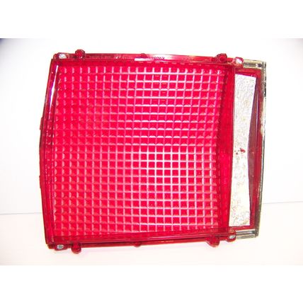 1967 DODGE DART RH PS TAILLIGHT LENS OEM #2606236 & BEZEL