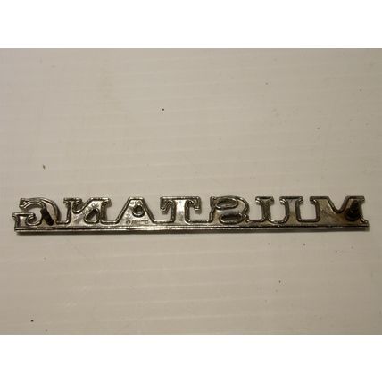 1965 1966 Ford Mustang Fender Emblem OEM C5ZB-16098-C