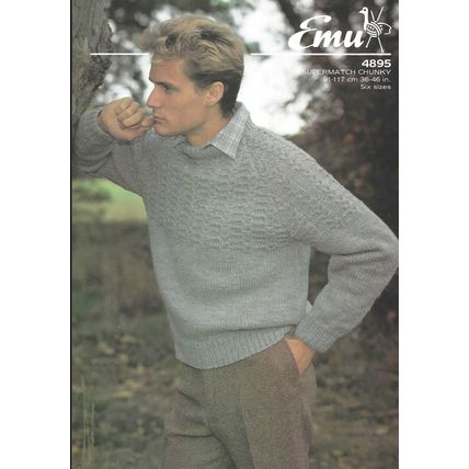 Men's Supermatch Chunky Knit Sweater by Emu